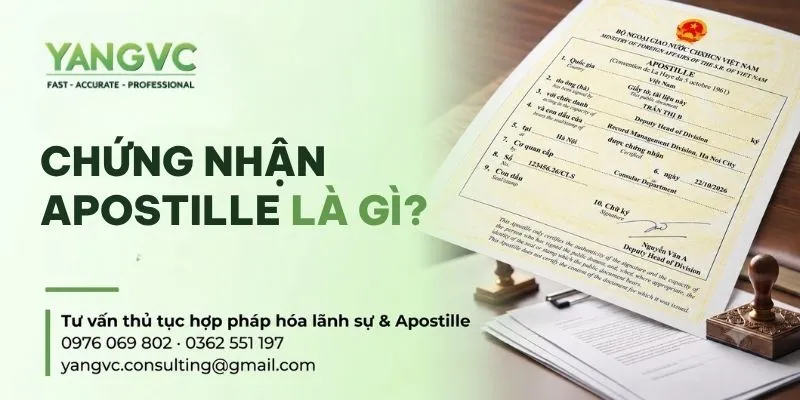 Chứng nhận apostille là gì ?