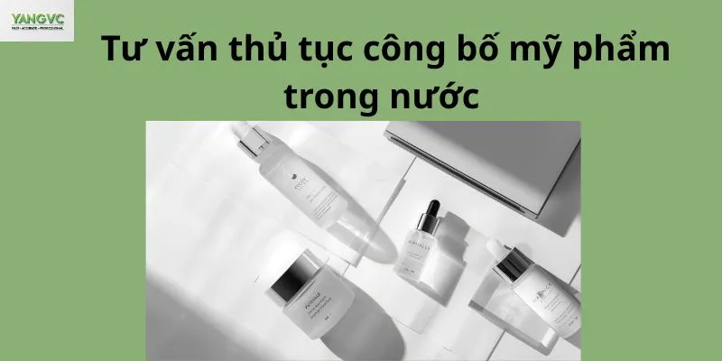 Công bố mỹ phẩm sản xuất trong nước