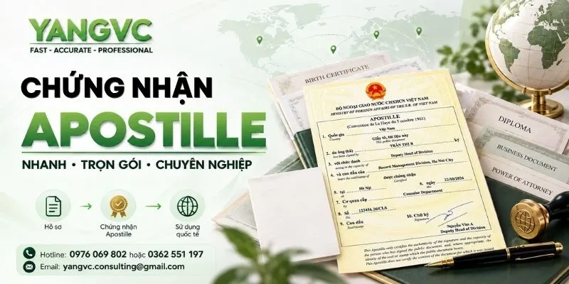 Dịch vụ chứng nhận APOSTILLE