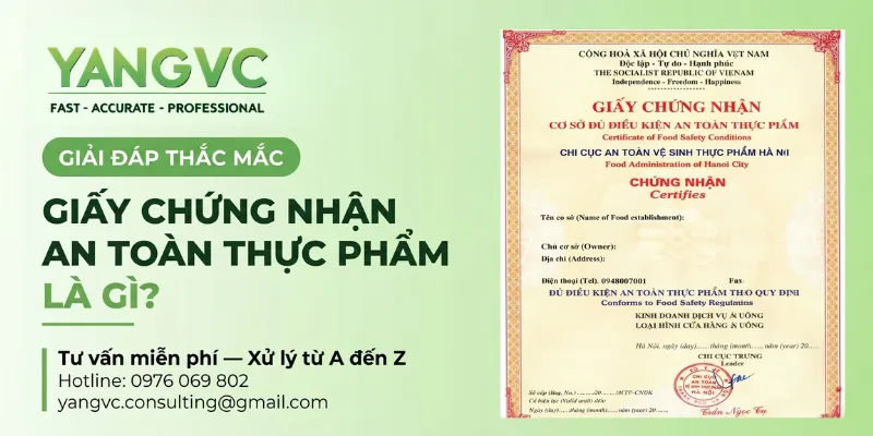 Giải đáp thắc mắc giấy chứng nhận attp