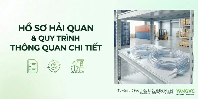 Hồ sơ hải quan dây truyền dịch