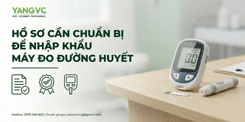 Hồ sơ nhập khẩu máy đo đường huyết