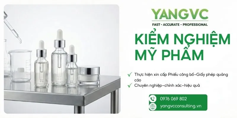 kiểm nghiệm mỹ phẩm