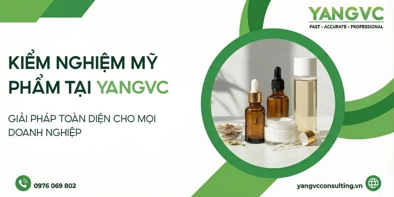 kiểm nghiệm mỹ phẩm tại YANGVC