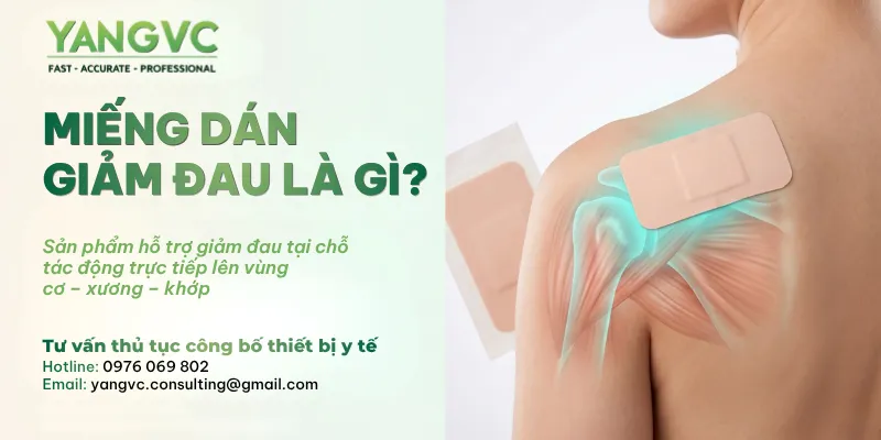 Miếng dán giảm đau là gì ?