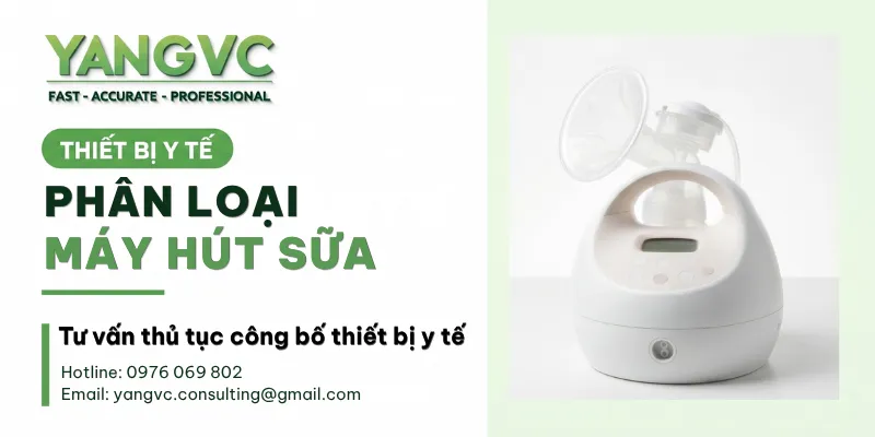 Phân loại máy hút sữa