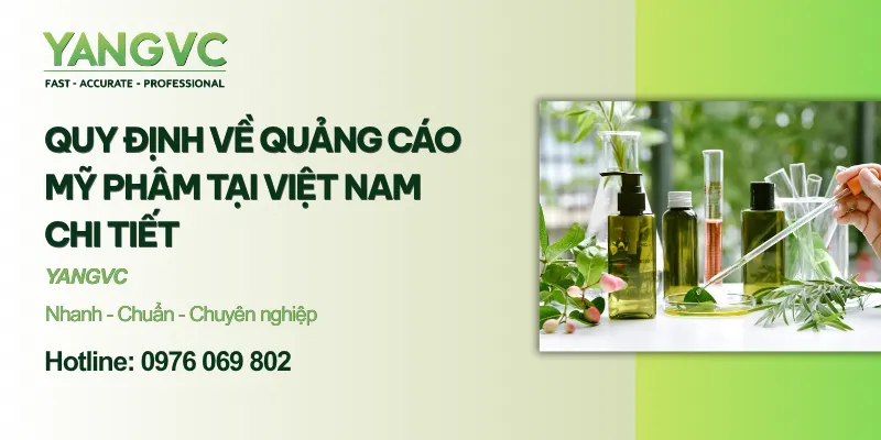 Quy định về quảng cáo mỹ phẩm tại Việt Nam