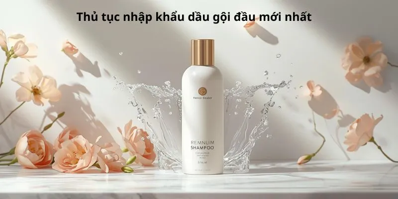 thủ tục nhập khẩu dầu gội đầu