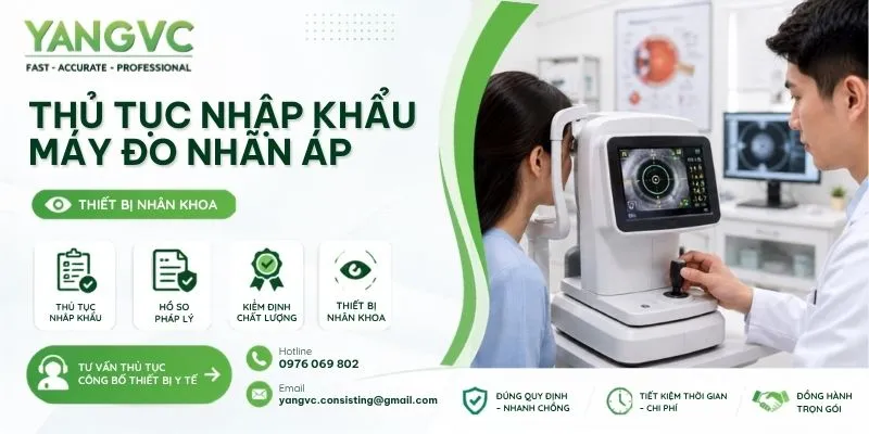 Thủ tục nhập khẩu máy đo nhãn áp