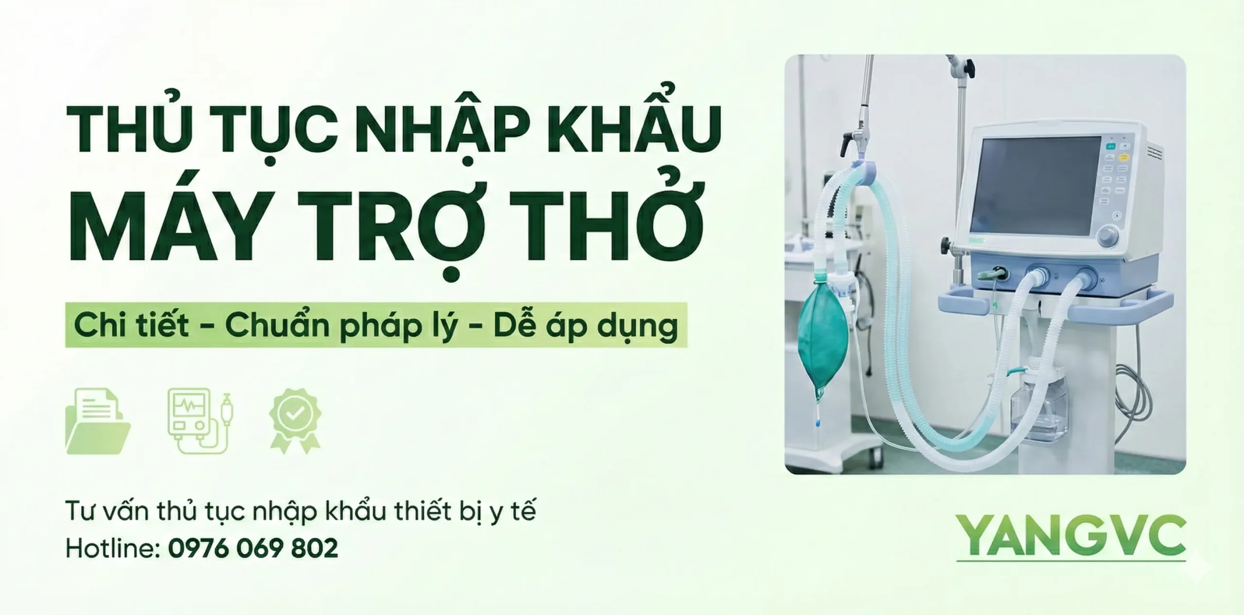 Thủ tục nhập khẩu máy trợ thở