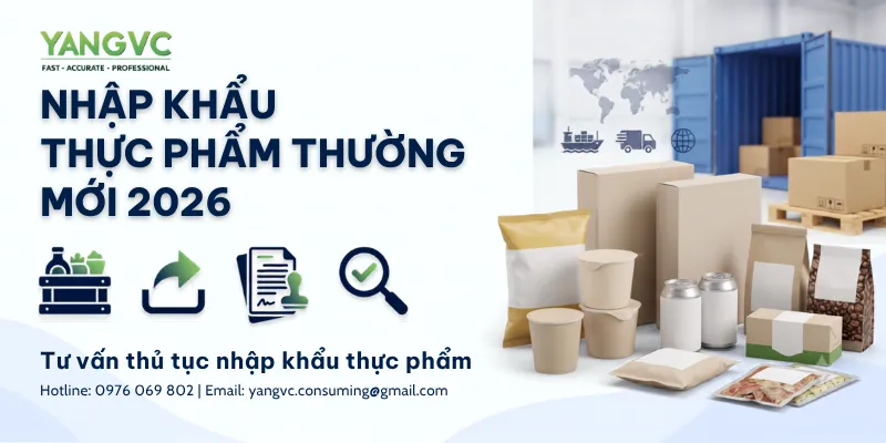 Thủ tục công bố thực phẩm thường