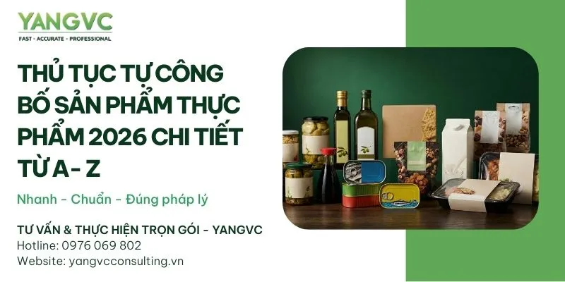 Thủ tục tự công bố sản phẩm thực phẩm chi tiết
