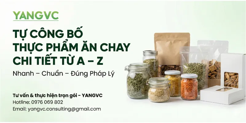 tự công bố thực phẩm ăn chay